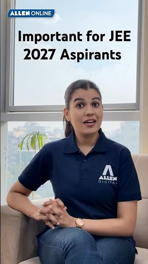 ✅ Best JEE Online Test Series for Class 11 | ALLEN Nurture 2027 | Crack JEE Main + Advanced!