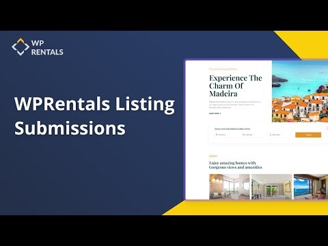WPRentals Listing Submissions - Free, Paid, and Membership Access Explained