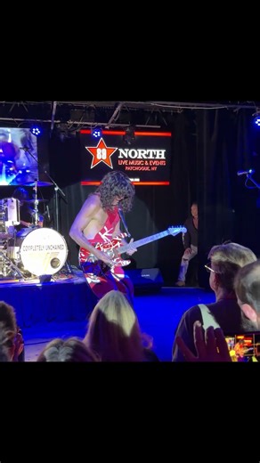 VAN HALEN-"Eruption"-mind-blowing solo!!! (part 1/2) by Completely Unchained tribute band!!!!!