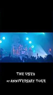 The Used 25th Anniversary Tour [ Night 1 ] The Rave Eagles Club Milwaukee 11-05-25 #theused #emo