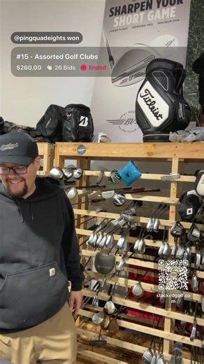 STACKED GOLF NEW YEAR’S EVE MEGA LIVE AUCTION!! | Stacked Golf