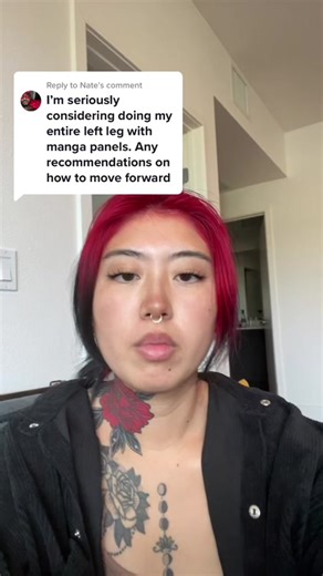 Anime Tattoos: Building a Cohesive Leg Sleeve Panel