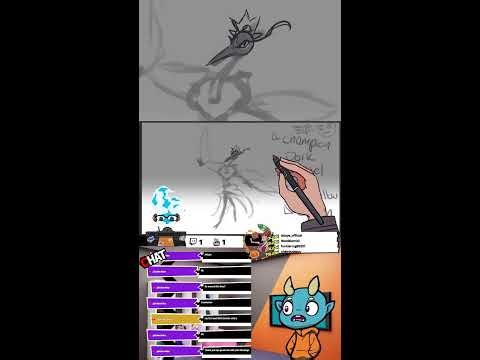 Watch Me Draw LIVE: Fantasy Creatures, Monsters & Cute Designs (Digimon???) (Portrait)