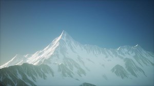 8K Aerial Mountain Landscape in High Altitude