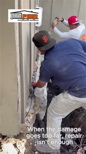 Old Wall Demolition for New Build