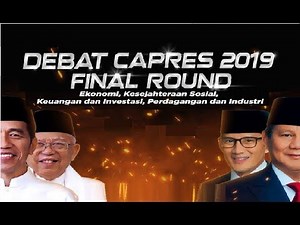 FULL! Debat Kelima Capres 2019: FINAL Jokowi-Ma'ruf Vs Prabowo-Sandiaga Uno