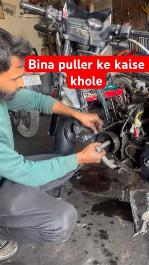 Apache Bs6 Magnet Open Bina puller ke ? #apache #magnet #puller