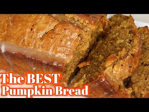 The BEST Homemade Pumpkin bread
