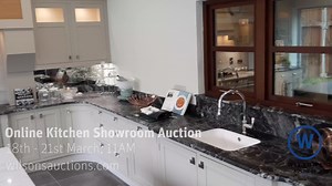 Our Online Kitchen Showroom Auction starts 18th March. We are delighted to present this auction of ex-showroom luxury Kitchens, integrated appliances, Kitchen Islands, stoves, taps, seating, lighting accessories and more. Don't miss your chance to bid on a beautiful kitchens. Check out all Lots and register to bid here >> http://bit.ly/3pUlFfS | Wilsons Auctions