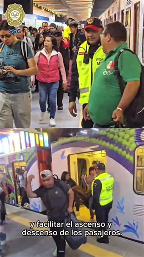#SSC | #SeguridadMundial | La #PBI implementa acciones de dosificación en estaciones del #Metro
