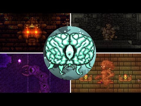 TerRoguelike: All Bosses & Secret Boss (Blood Moon Difficulty)