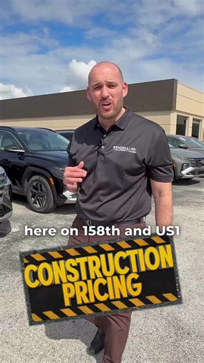 Big news from our General Manager, Ariel Nunez! 🚨📢 Construction Reduction Pricing is now in effect! • $0 Down • $0 Due at Signing • $0 Payments until Next Year • Elantras from $179/mo • Tucsons from $299/mo Come see us at 158th & US-1 — your best option for your new Hyundai. → https://bit.ly/47xTdHt | Kendall Hyundai