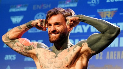 Geordie Shore star Aaron Chalmers teases shock fight with British boxing legend