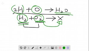 SOLVED:The reaction of H2 and O2 to produce water is thermodynamically favorable. What does this mean? Why don't we observe this reaction taking place at room temperature and 1 atm?