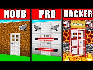 Breaking Into NOOB, PRO, HACKER Minecraft House!