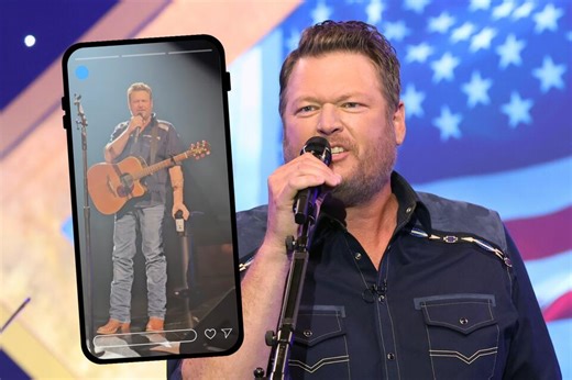 Blake Shelton Puts Fan on Blast for Wearing Luke Bryan Merch - NewsBreak