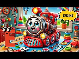 ABC Vehicles Song 🚗✈️ | Fun Alphabet Song for Kids | A to Z Vehicles Adventure | #abcd #kids