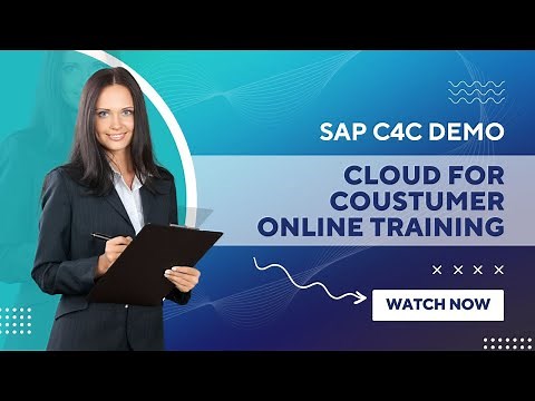 SAP C4C Online Training | SAP C4C Technical Tutorial | Full Tutorial | MVA