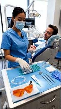 Yellow Teeth? Watch This Real Scaling & Whitening Procedure #shorts #TeethCleaning #TeethWhitening