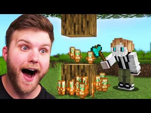 Minecraft, BUT Every Block Gives RANDOM Multiplied Items!