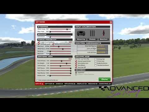 Advanced SimRacing | iRacing Tutorial - Adjusting your Force Feedback