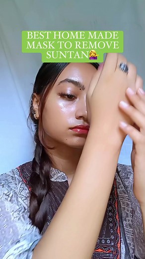 BEST HOME MADE MASK TO REMOVE SUN TAN💁‍♀️ | Kirei