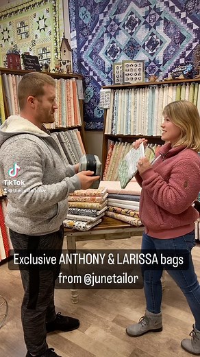 162 reactions · 6 comments | We L❤️VE @junetailorinc!! Our new exclusive bags are wicked cute!! #wickedcoolquilters #partyinyourpjs #thequiltedcow #junetailor #movelikethat | The Quilted Cow | Facebook