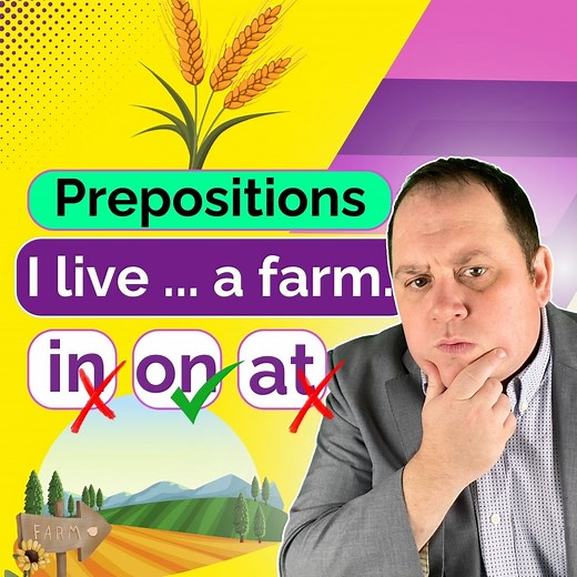 41K views · 3.3K reactions | Use in / on / at for places - how to use these prepositions. | English Lingo | Facebook