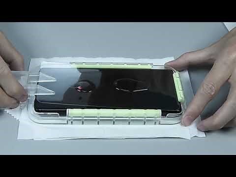 Samsung 液晶保護フィルムの貼り方 (Galaxy)