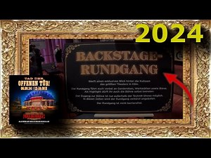 Backstage-Rundgang im Musical Dome in Köln | Moulin Rouge - Das Musical Germany | 2024