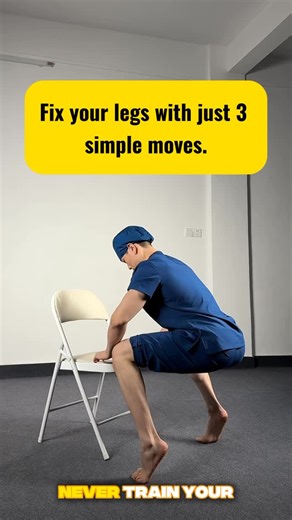 Pal Taichi Guide Daily | These 3 exercises realign your knees, lift your arches, and correct calf imbalance. Comment “Want” if you need the full routine. #legfix... | Instagram