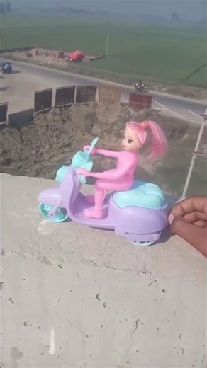 Remote Control Scooty Girl And Monkey Scooter Unboxing And Testing Short