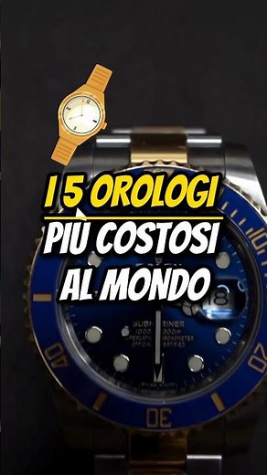 I 5 OROLOGI PIÙ COSTOSI AL MONDO⌚️