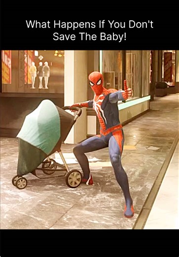Consequences of Not Saving the Baby in Marvel's Spider-Man Miles Morales