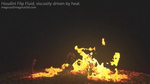 Houdini Lava Simulation