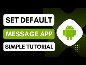 How To Set Default Message App On Android