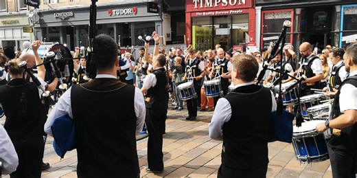 Bagad Brieg Pipe Band Piping Live 2025 | We Love Pipe Bands