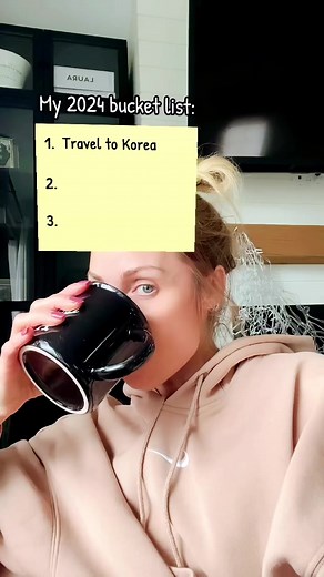 Let’s see what the mysterious world of TikTok has in mind for my 2024 bucketlist … #2024