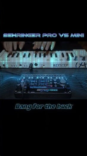 Behringer Pro VS Mini #synth #behringer #provsmini