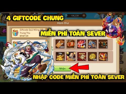 Update the Latest Pirate Legend General Giftcode - Enter 4 General Codes for the Whole Server Eve...