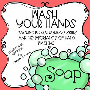 Wash Your Hands: Color-N-Read Mini Book