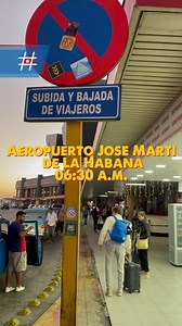 Así amaneció hoy la Terminal 3 del Aeropuerto José Martí de La Habana 🛫👋 | CiberCuba Noticias