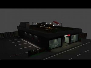 360° view of a selfmade GameStop Store 🎮 by Eveneo in Blender