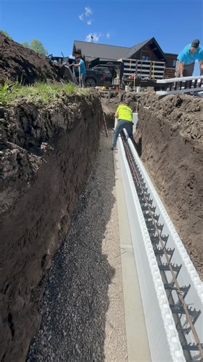 Chase Hummel on Instagram: "First time using Amvic! ✅🔨 . . 2nd time ever using #icf ➡️ I like it 🔥 @icfcalgaryinc . . #concretewalls #concreteconstruction #icfconstruction #concreteforming #concretelife #concretefinisher #concrete #miniexcavator #basementdesign"
