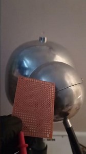 150,000 Volts vs Perf Board #highvoltage #experiment #electronics