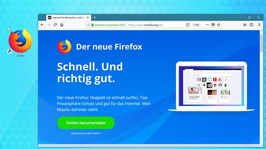 Firefox und andere Browser manuell installieren: So geht's auf Windows-Geräten