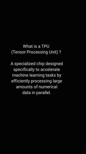 What is a TPU (Tensor Processing Unit) ? #aisecurity