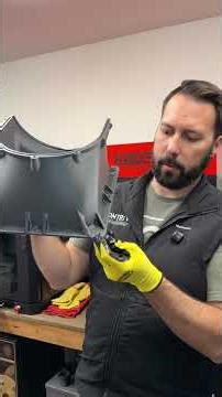 Breaking off this huge PPS-CF 3D Print 👌🔊 & removing the anchors that helped reduce warping.