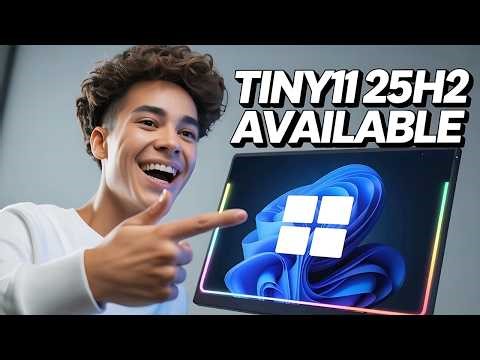 Tiny11 25H2 Available Here | Tiny11 25H2 Is Here Fast Clean & Lightweight Windows 11