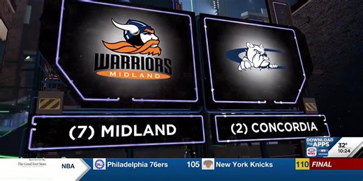 GPAC Tournament Highlights: Midland vs. Concordia